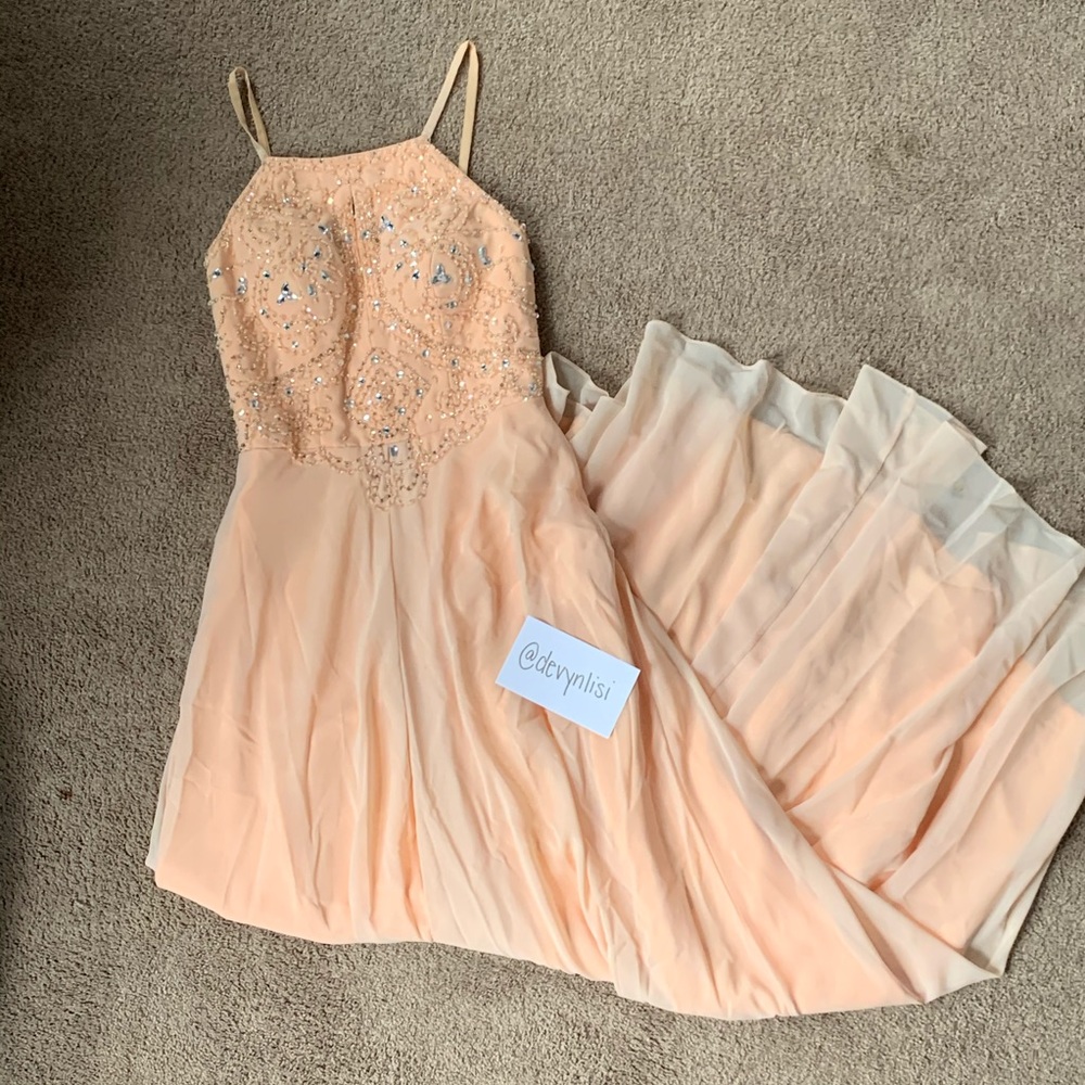 Peach Formal Dress